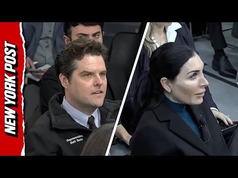 Laura Loomer, Matt Gaetz Present at First Dept. of War Presser After Pentagon Press Revolt