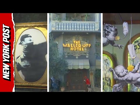 Banksy-Themed Hotel Reopens in Bethlehem