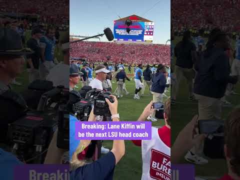 🚨 Lane Kiffin announced he’s headed to LSU 🚨