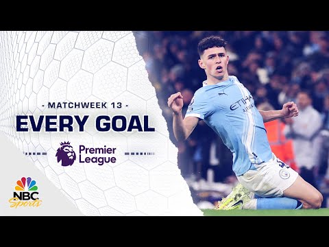 Every Premier League goal from Matchweek 13 (2025-26) | Premier League | NBC Sports