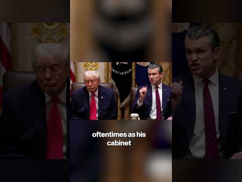 AP Photographer Reveals What Happened Inside Trump’s Two-Hour Cabinet Meeting #shorts