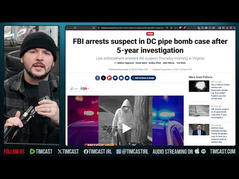 J6 PIPE BOMB SUSPECT ARRESTED