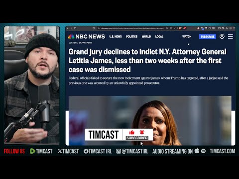 Grand Jury DECLINES To Re-Indict Letitia James, Trump LOSES But WILL Try Again | Tim Pool