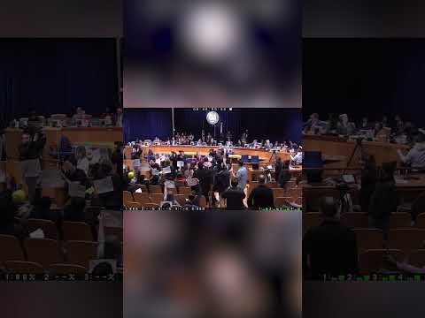 Chaos Erupts at New Orleans Council Meeting Over Immigration Raids #shorts