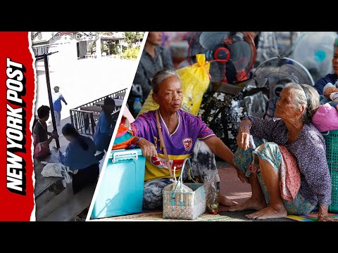 Watch People Panic in Thailand as Blast Goes off, as Cambodians Flee