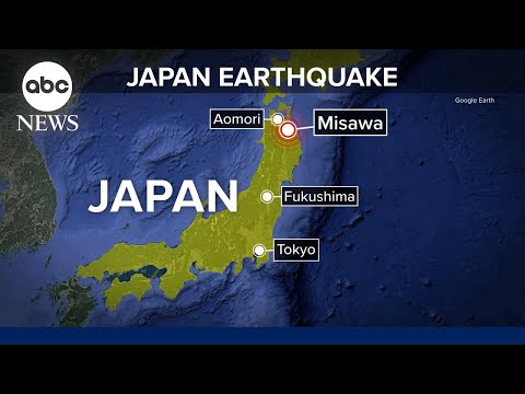 Tsunami advisories remain in place following 7.5 earthquake in Japan