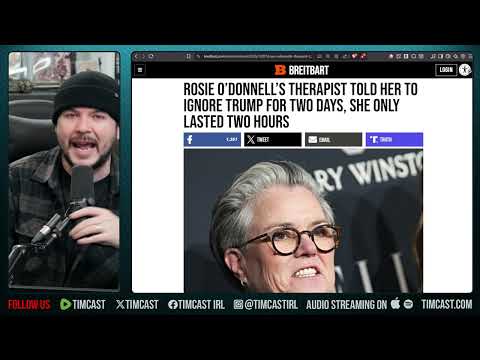 Rosie O’Donnell LOSES It Over Trump “VERBAL RAPE” In Unhinged Episode | Tim Pool