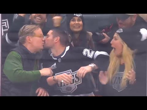 DWTS’s Alan Bersten and Andy Richter KISS In Front of Alan’s GF Emma Slater!