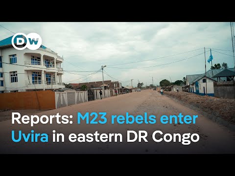 Fighting intensifies in eastern DR Congo as M23 rebels enter key city | DW News