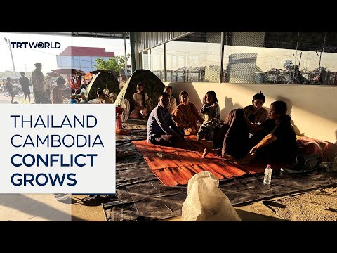 Clashes force mass displacement along Thailand–Cambodia border
