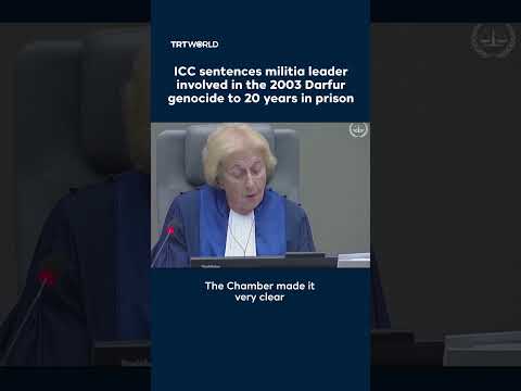 ICC sentences Darfur militia leader to 20 years