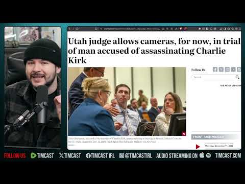 Judge ALLOWS Cameras In Tyler Robinson Hearing, IT HAS BEGUN