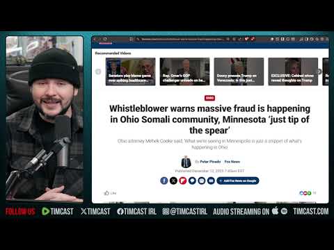 MORE Somali FRAUD Exposed, The US Is Being EXTACTED And Destroyed | Tim Pool