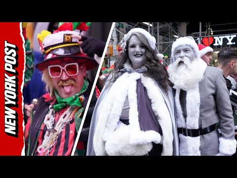 NYC SantaCon 2025: You’ve Never Seen This Many Santas Partying in One Place