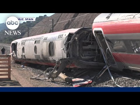 Death toll climbs to 40 after high-speed train collision in Spain