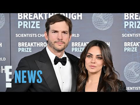 Ashton Kutcher Addresses Rumors He & Wife Mila Kunis Don’t Shower | E! News