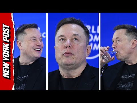 AWKWARD … Elon Musk’s Greenland Jokes Fall Flat on Davos Crowd