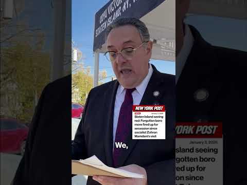 Staten Island Revolt? Locals Sound Off on a Breakup with Mamdani’s NYC #shorts