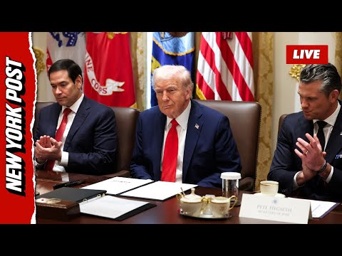 Live: Trump Cabinet Meeting