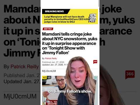 Zohran Mamdani this week: a massive snowstorm, a Trump compliment & more #shorts