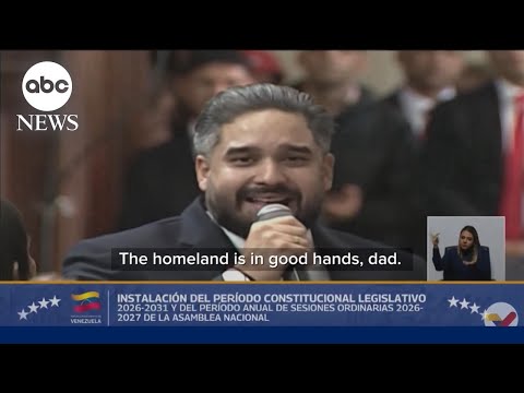 Speech from Nicolás Maduro’s son