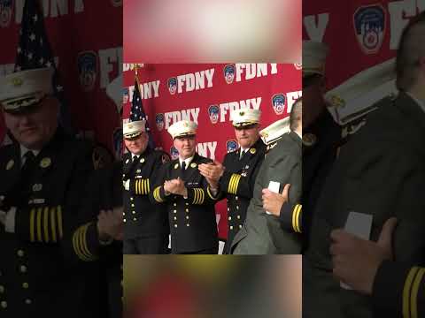 Lillian Bonsignore Sworn in as FDNY Commissioner #shorts