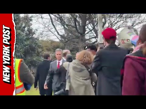“Shame! Shame!’: Protesters HARASS Lawmaker Outside GOP Member Retreat Over Venezuela Strikes