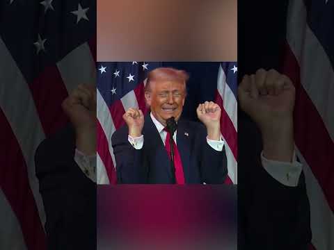 Trump Imitates Transgender Weightlifter Breezing Through Reps #shorts