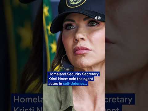 Vigil for woman killed by ICE | DW News