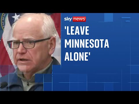Governor of Minnesota: ‘This is a brazen use of force’
