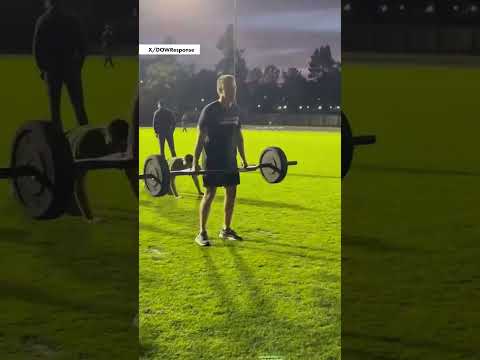 Pete Hegseth Works Out with UCLA ROTC Cadets #shorts