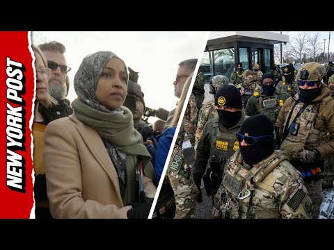 Ilhan Omar Squares Off Against Feds After Being Kicked Out Minneapolis ICE Facility