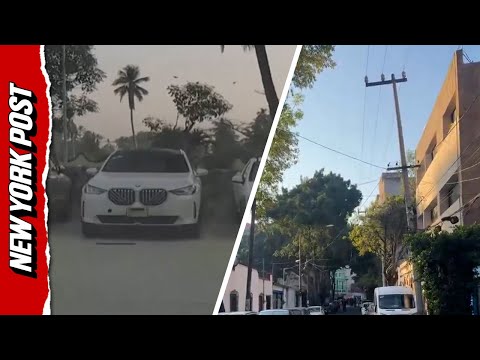 Cars and Buildings Shake in 6.5 Magnitude Earthquake in Mexico