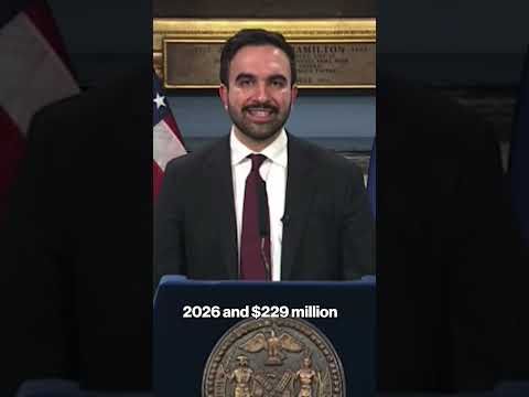 Mamdani calls 9.5% NYC property tax hike a ‘last resort’ #shorts