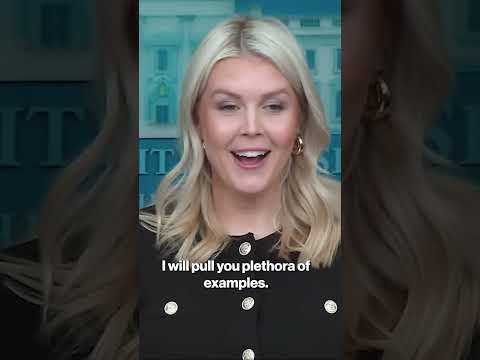 ‘You’re Kidding, Right?’: Leavitt Fires Back Over Trump’s Racist Label #shorts