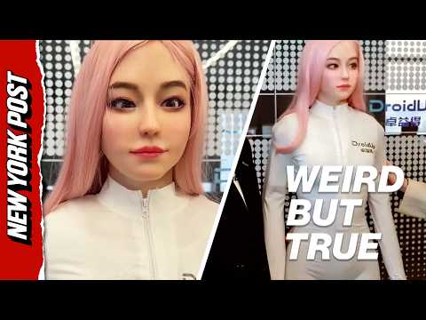 Warm-skinned robot ‘Moya’ sparks creepy comments from men | Weird But True