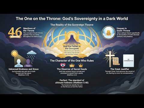 THE SOVEREIGNTY OF GOD IN A DARK WORLD–God Wants Us Convinced That He Is The One On The Throne
