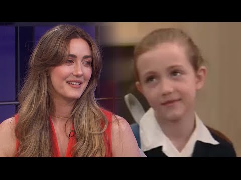 Madeline Zima Reacts to THE NANNY Nostalgia as She Watches Rare, On-Set Interviews | ET Then & Now