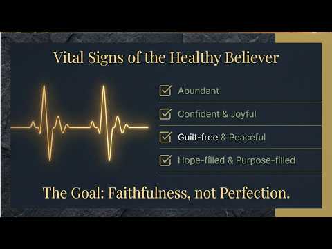 VITAL SIGNS OF A HEALTHY BELIEVER