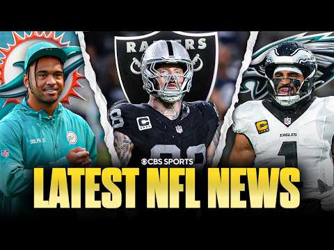 Maxx Crosby’s future in Vegas, tush push ban update, Tua release expected? | Latest NFL News