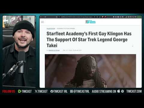 Woke Leftists Have GUTTED Our Culture, Star Fleet Academy Is Trash And Must Be Stopped | Tim Pool