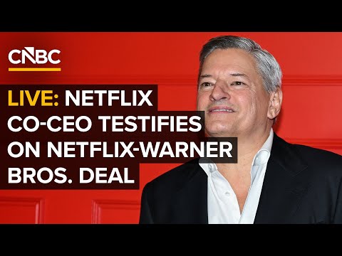 LIVE: Netflix Co-CEO Ted Sarandos testifies before Senate on Netflix-Warner Bros. deal — 2/3/2026