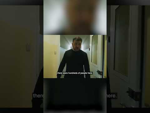 Zelensky Reveals Secret War Bunker in Kyiv #shorts