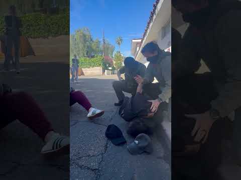 ICE Agents Pepper-Spray and Tackle 80-Year-Old Man #shorts