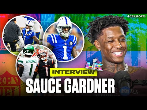 Sauce Gardner on acclimating with the Colts, learning from Philip Rivers, and naming his top 5 WRs