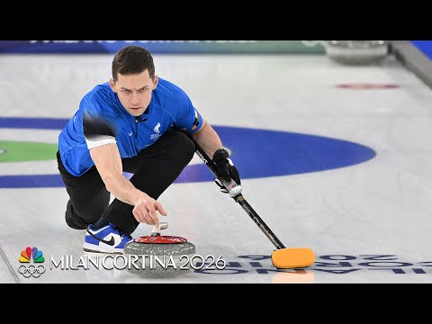 Estonia knocks off Sweden for FIRST EVER Olympic curling win | Winter Olympics 2026 | NBC Sports