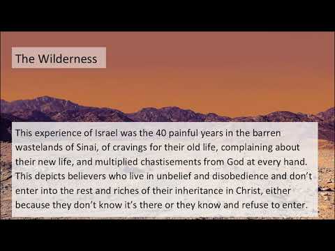 How We See Christ’s Work In The Old Testament Symbols of Egypt & The Wilderness