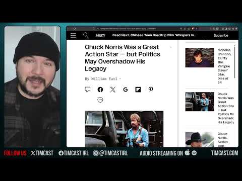 Woke Media INSULTS Chuck Norris Over Politics, These People Are Awful | Tim Pool
