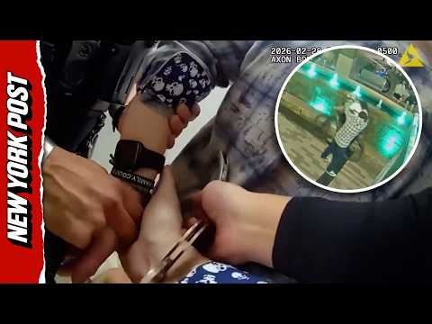 Moment UNHINGED Man Pushes 2 Teens, Leading to Arrest