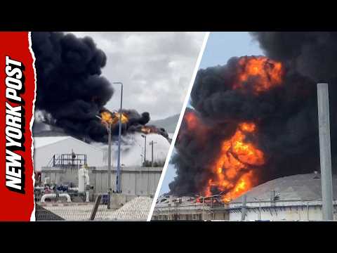 Israel’s Haifa Oil Refinery Burns Again After Missile Barrage